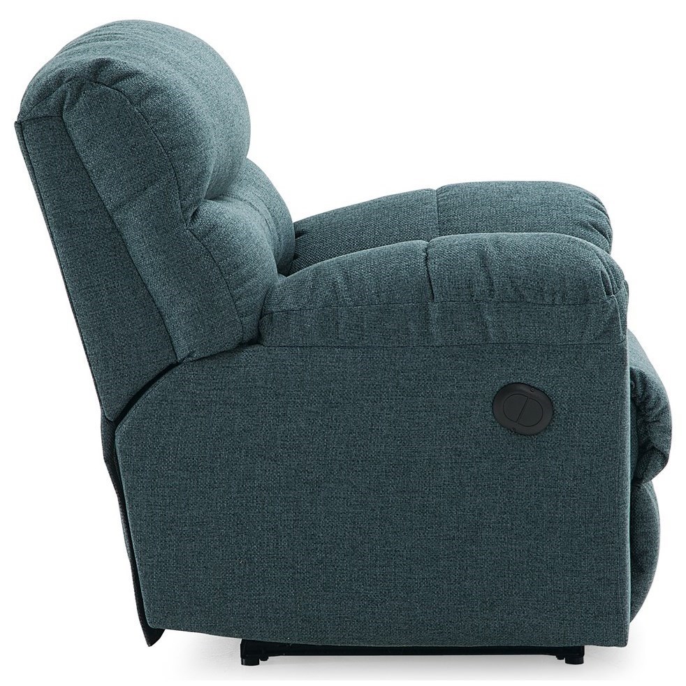Dark best sale teal recliner